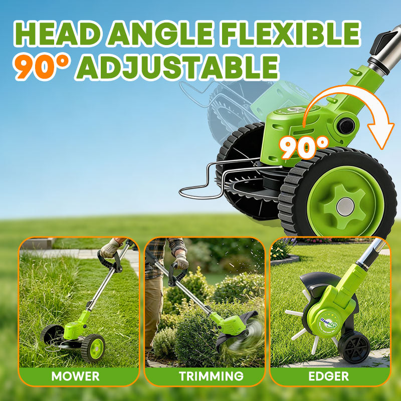 3-in-1 Cordless Grass Trimmer & Edger